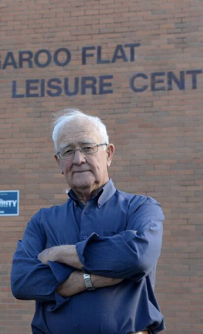 FIGHT GOES ON: Don McKinnon is furious at council's decision to demolish the Kangaroo Flat Leisure Centre.