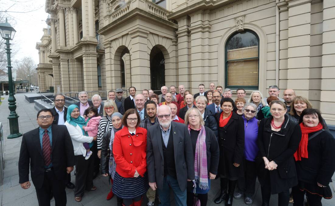 LEADERSHIP: The Victorian Equal Opportunity and Human Rights Commission supports the local leaders standing against racism and bigotry.