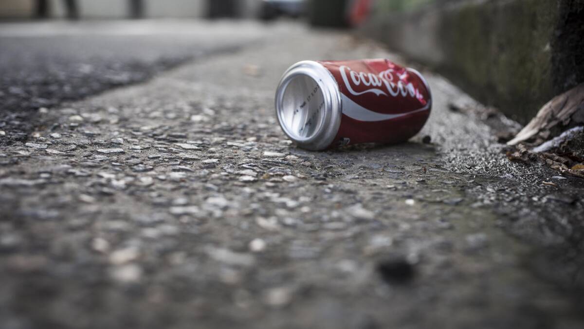 BLIGHT: Letter-writer Tim Lawrance calls for a bottle and can collection scheme to be rolled out across the nation to reduce rates of littering.