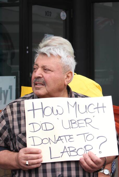 Taxi drivers fighting a long and lonely battle