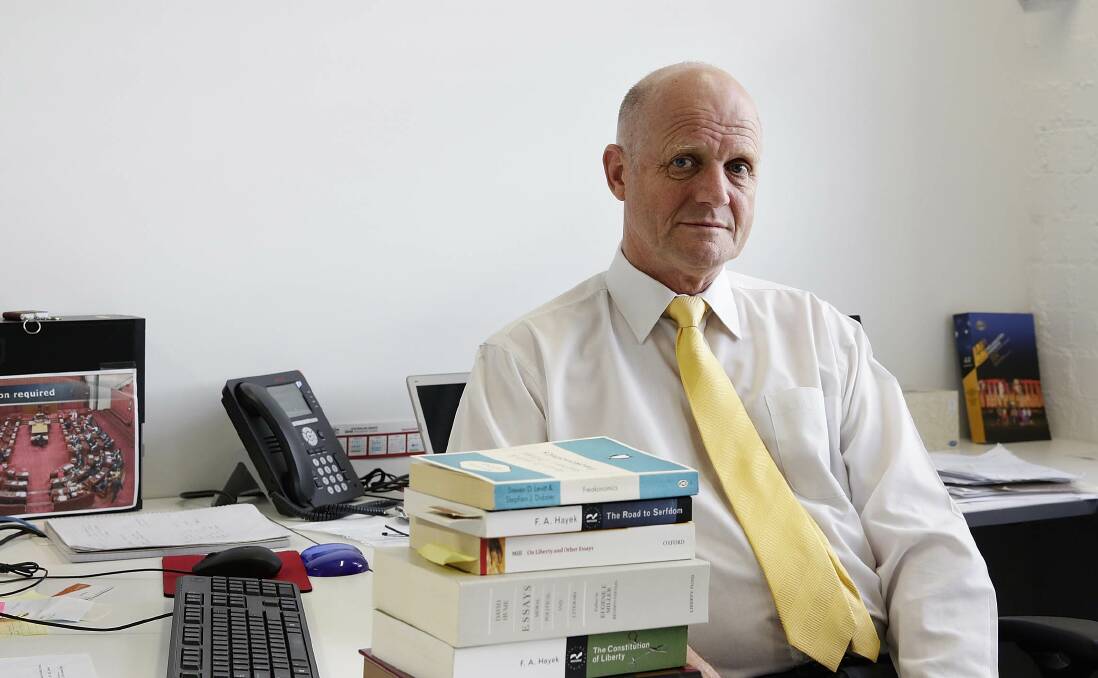 NOT HAPPY: Letter-writer Tony Kane takes issue with senator David Leyonhjelm's stance against Australia's gun control policies.