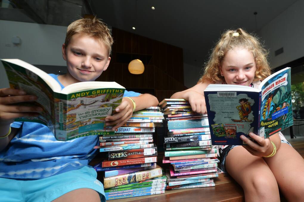 VISIT: The library is a great place to visit during the school holidays. The various libraries have some great activities organised.