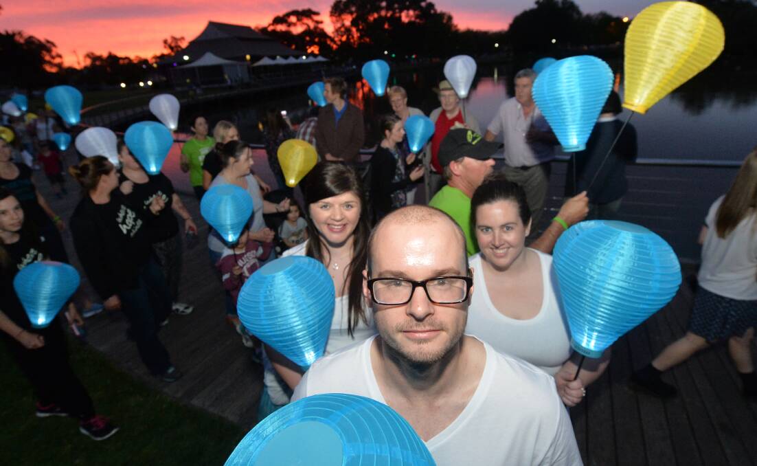 Bendigo's first Light the Night event for the Leukemia Foundation was a great success. 