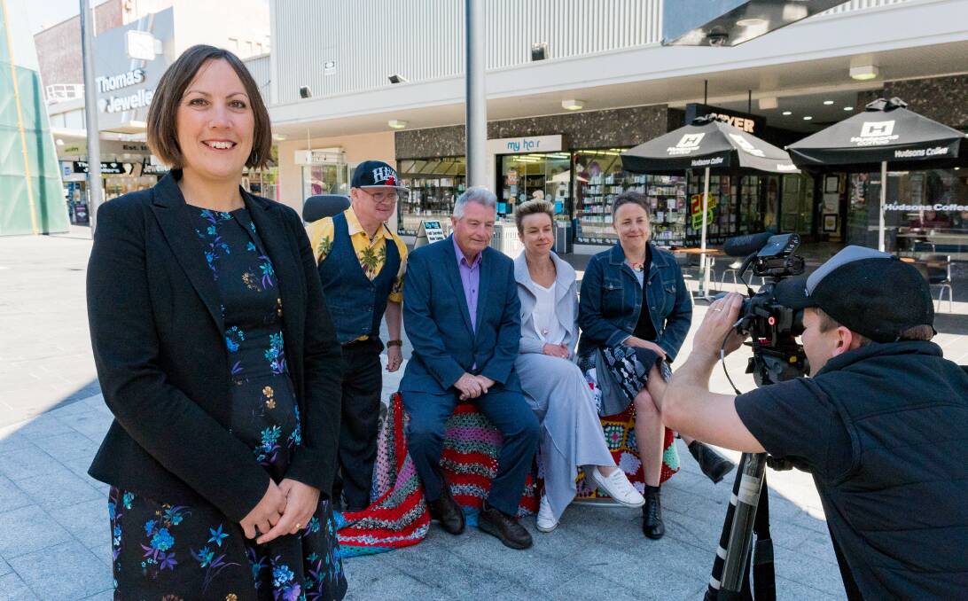 TEAMING UP: Karen Corr, director of Make a Change Australia, Don Goodman, David Wright, Janine Coffey and Clare Fountain will be involved in the Places for Change event. Picture: CONTRIBUTED