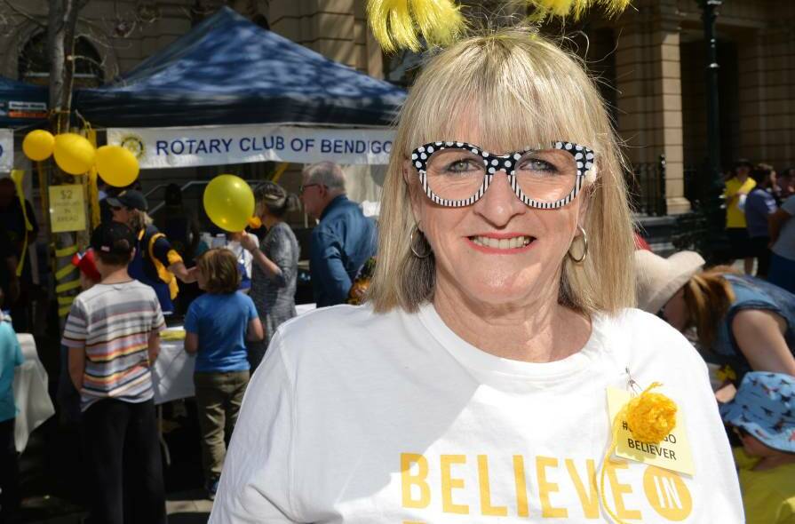 Belief: Margot Spalding at a Believe in Bendigo event in October. 