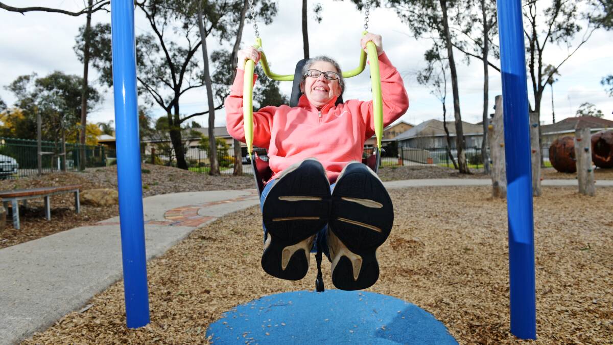 Robyn Barker asks why kids should have all the fun. Pictures: DARREN HOWE