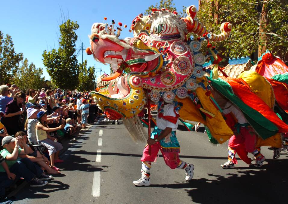 DRAWCARD: The Easter Festival is one of a number of big tourist events that more Chinese Tourists are coming to Bendigo to see.