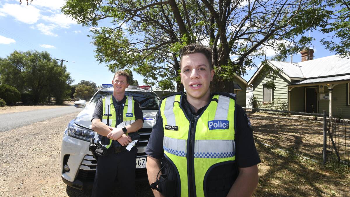 Fresh from the academy, Constable Balazs teams up with his father