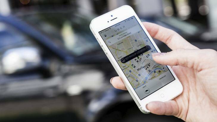 Ride sharing service Uber eyes demand in Bendigo as an industry reform package is introduced to the Victorian parliament. Photo: Dominic Lorrimer