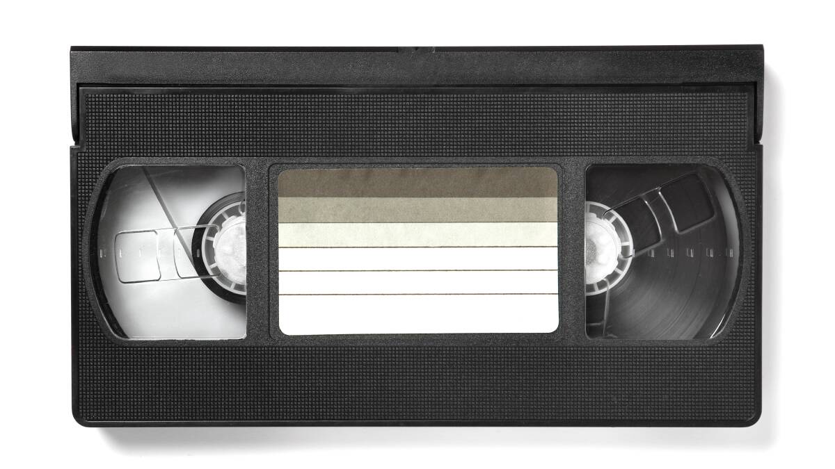 REWIND: Video tapes are becoming collectors items, with cult SciFi, horror and Disney movies among those selling online now. Picture: ISTOCK