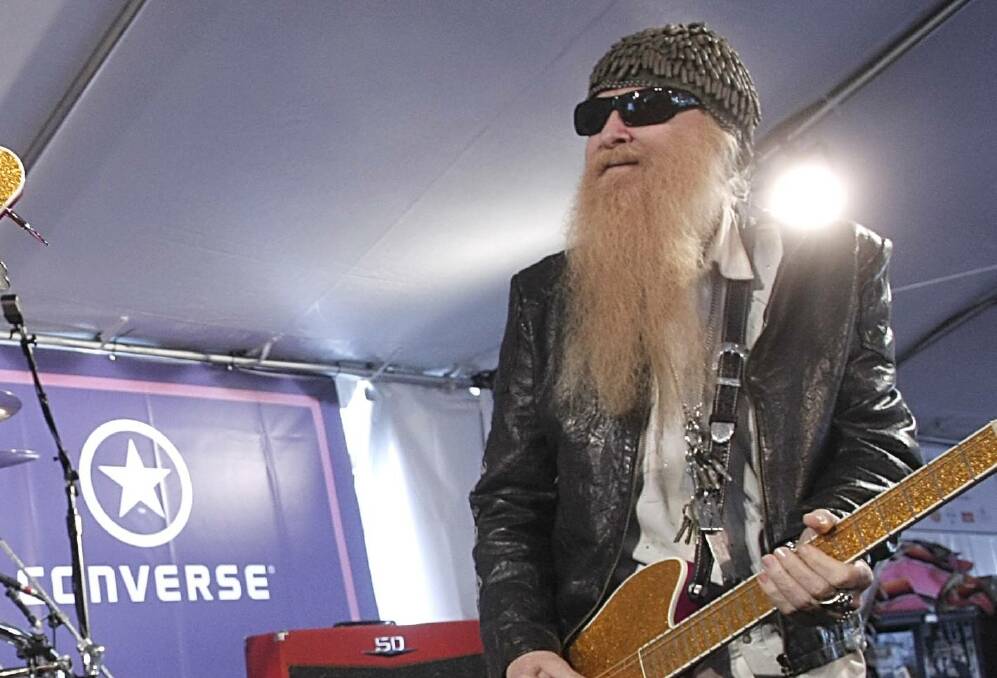 Billy Gibbons (frontman of ZZ Top). Picture: AP