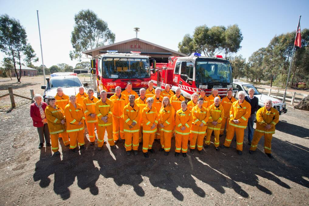 The Junortoun Fire Brigade celebrates 75 years since its formation this December. Picture: SUPPLIED