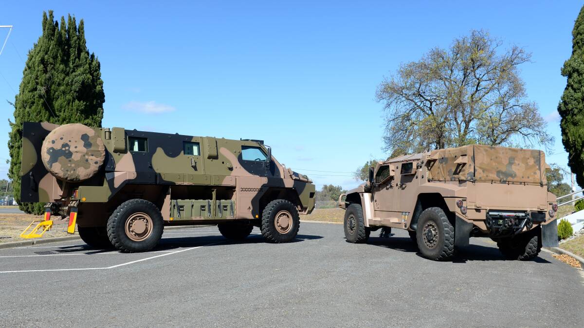 Bushmaster and Hawkei vehicles are manufactured at Thales in Bendigo.
