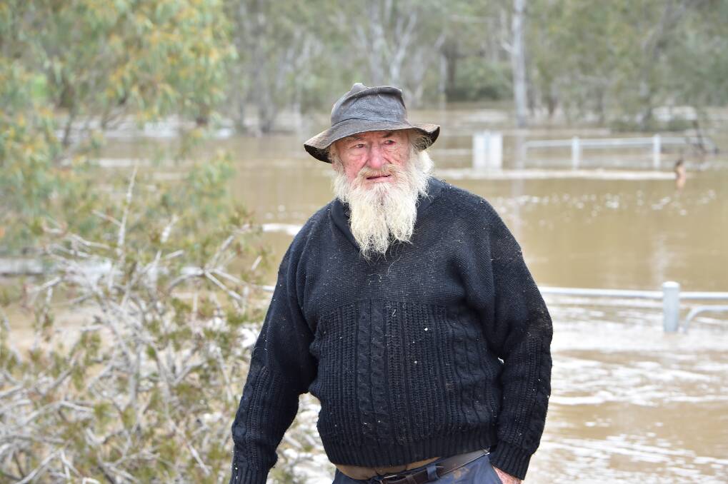Charlton resident Bob Shaw whose property was severely flooded in 2011. Picture: Noni Hyett