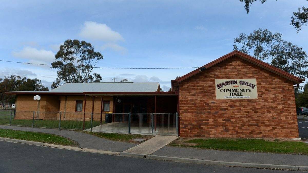 Supporting upgrades to the Maiden Gully Community Hall is one of the priorities in the action plan.