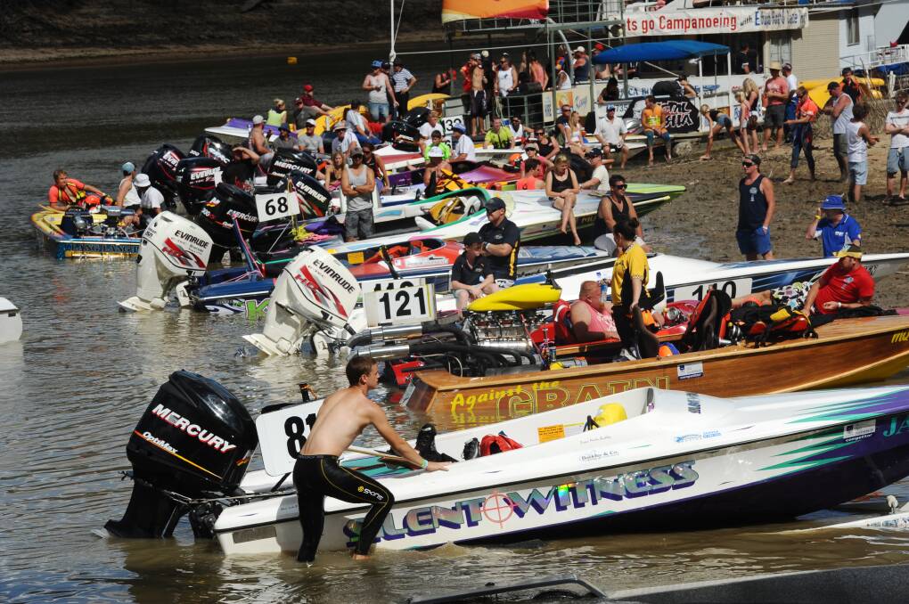 Thousands of people flock to the Murray River each year for the annual Southern 80.