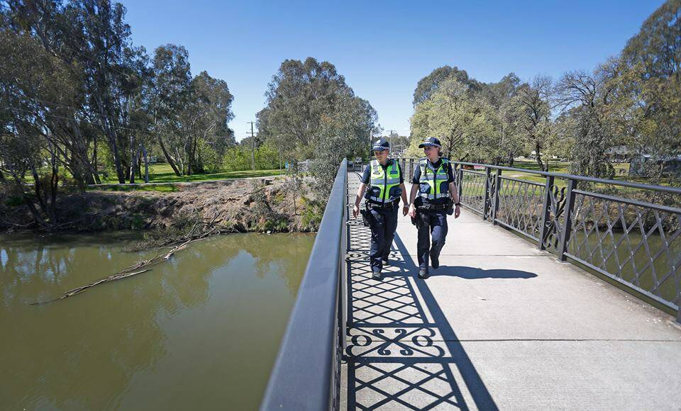 Police and Parks Victoria officers were out in force arcross the weekend for the Southern 80. Picture: Eyewatch - Campaspe Police Service Area/Facebook