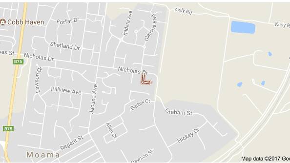 Police have urged residents to be vigilant in Annie Court and surrounding streets in Moama. Image: Google Maps