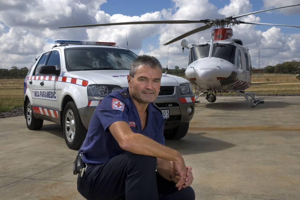 VALE: Bendigo MICA paramedic Owen Vincent Curnow saved the lives of many during his 30-year career with Ambulance Victoria. Picture: SUPPLIED