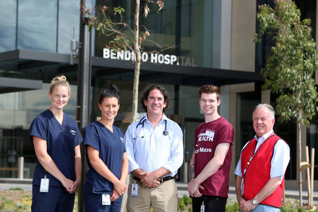 After 10 years of planning, the new Bendigo Hospital started to receive its first patients on Tuesday. Click the photo to find out more. Picture: GLENN DANIELS
