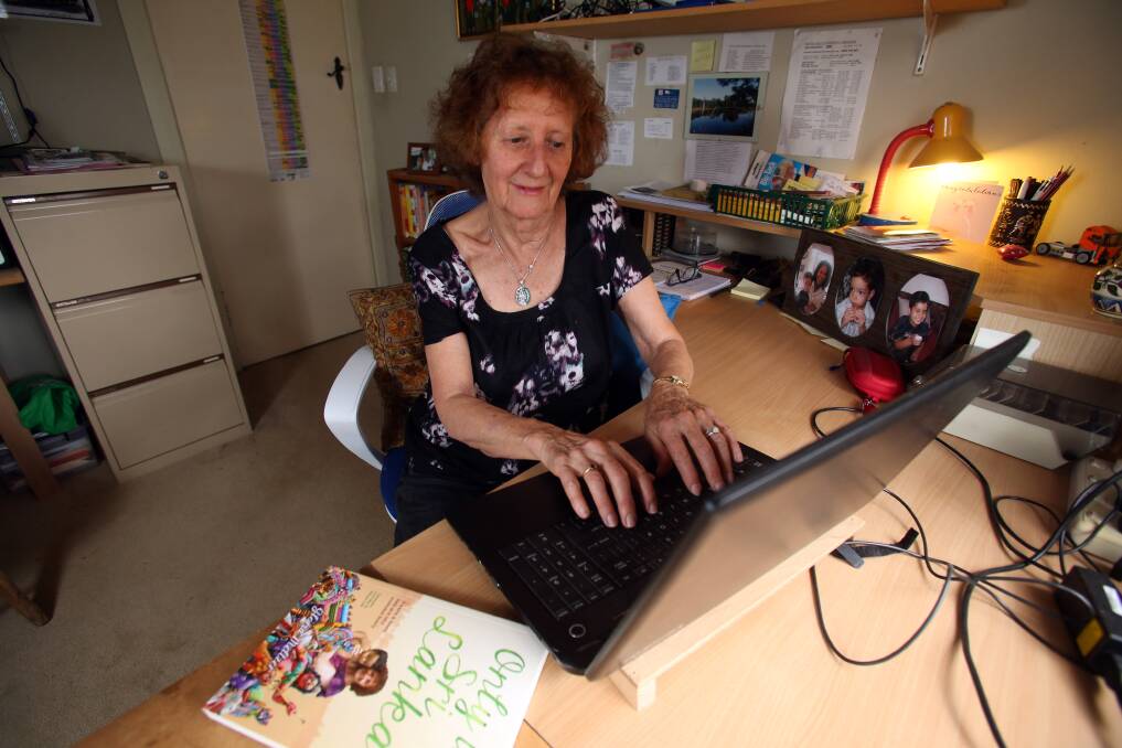 REFLECTION: Chewton author Gloria Meltzer shares her quirky tales and insights in being a grandmother to children raised in Sri Lanka. Picture: GLENN DANIELS