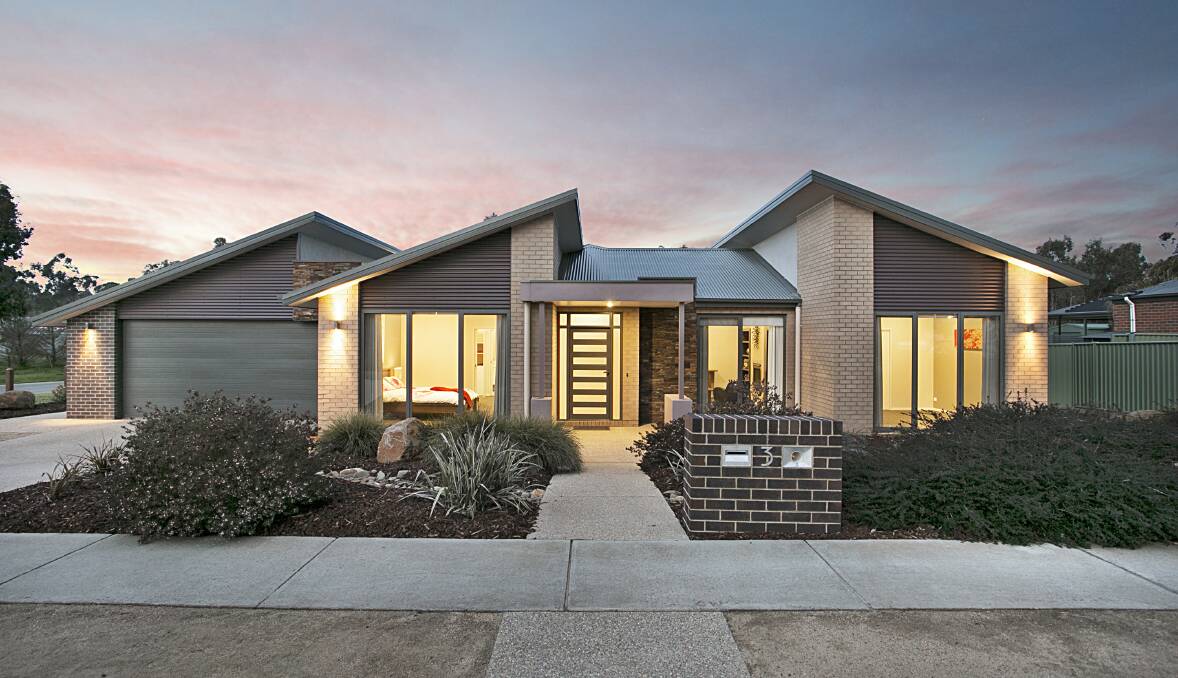 MILLION DOLLAR VIEW: While house prices in the Greater Bendigo region sit within the state's median, there are still plenty of affordable properties available, and a growing number of aspirational homes, such as this one currently for sale in Junortoun.


