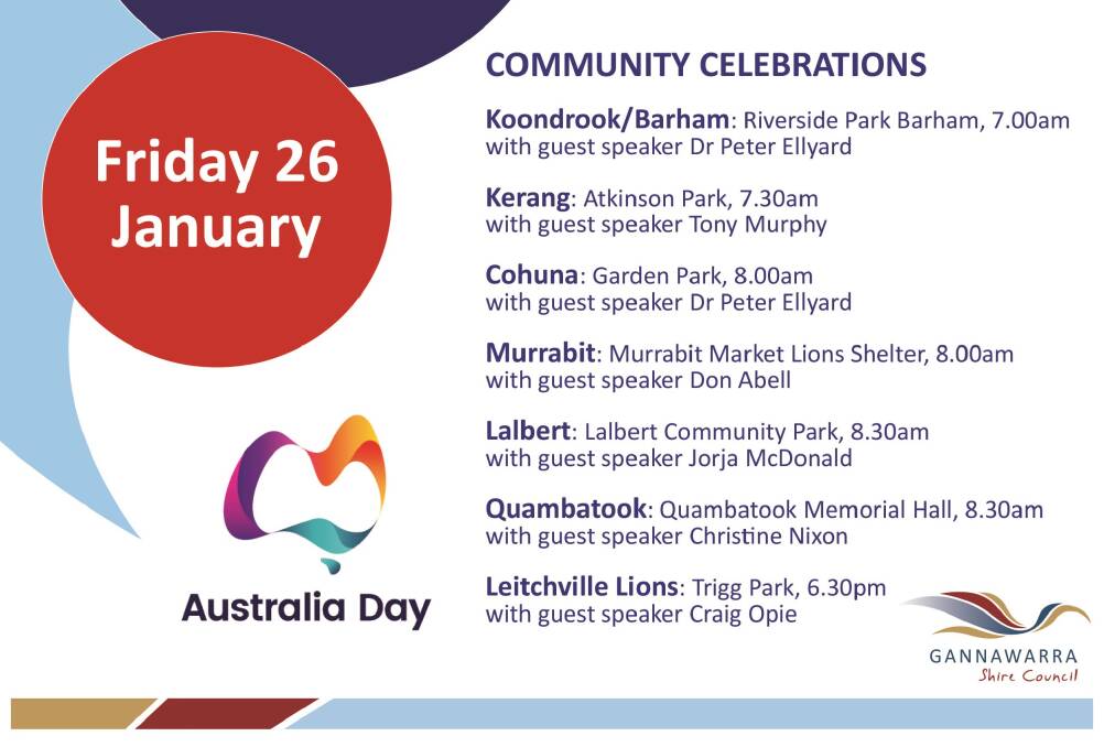 Where to celebrate Australia Day in central Victoria 2018