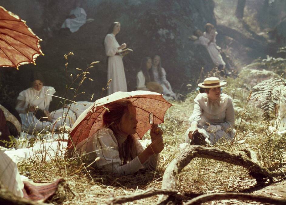 A scene from the 1975 film Picnic at Hanging Rock. 