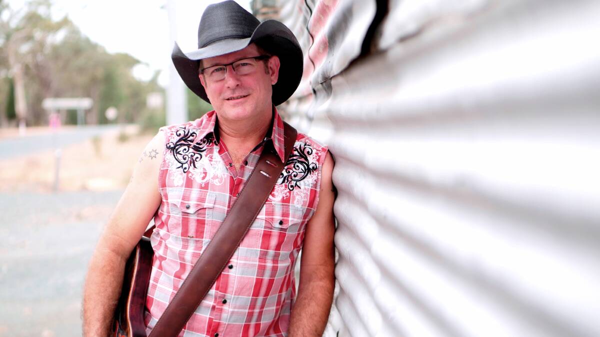 Texas-turned-Heathcote musician Doug Bruce.