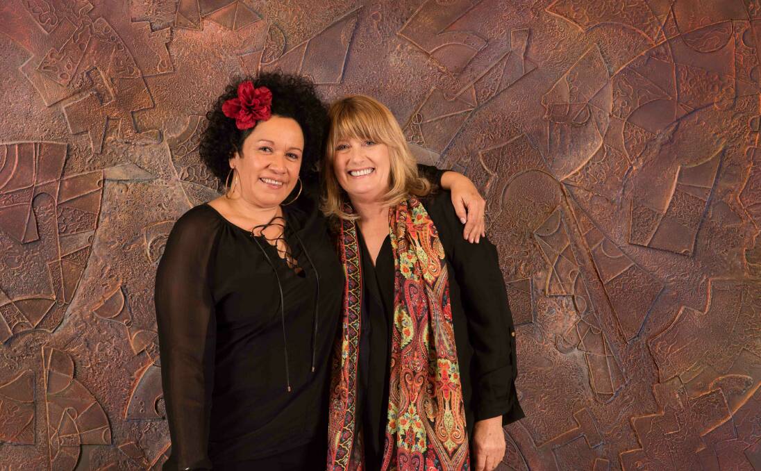 STRONG VOICES: Vika Bull and Debra Byrne will perform Carole King songs in Bendigo including her iconic album Tapestry.