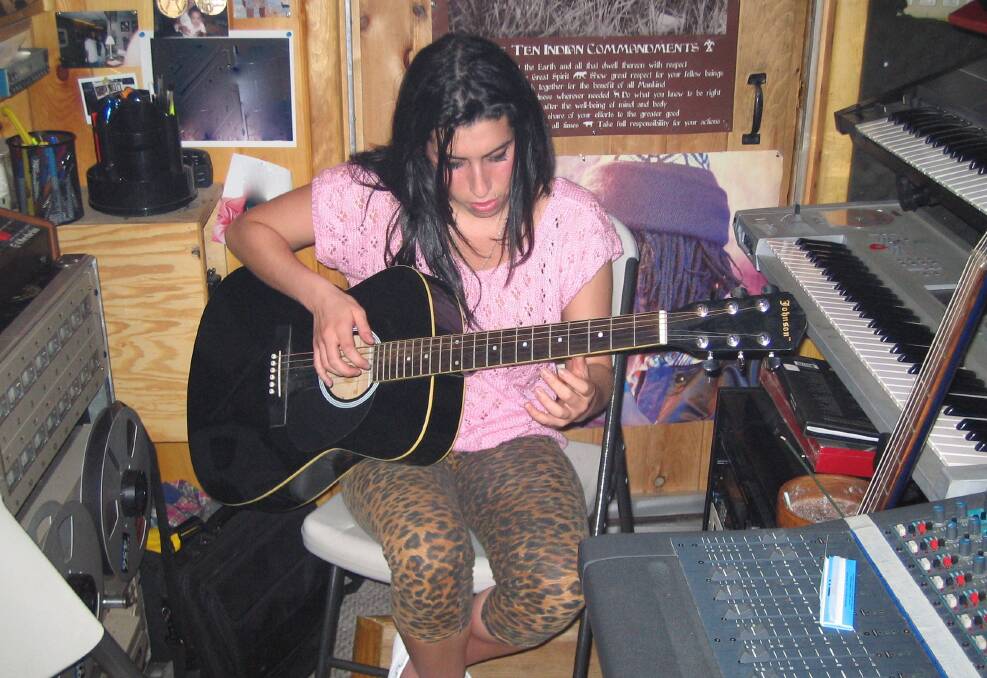 Still from the documentary Amy.