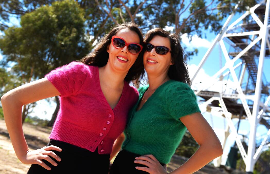 PERFORMERS: Alanna and Alicia Egan spent time in America but have returned to play their first Bendigo show in more than a year.