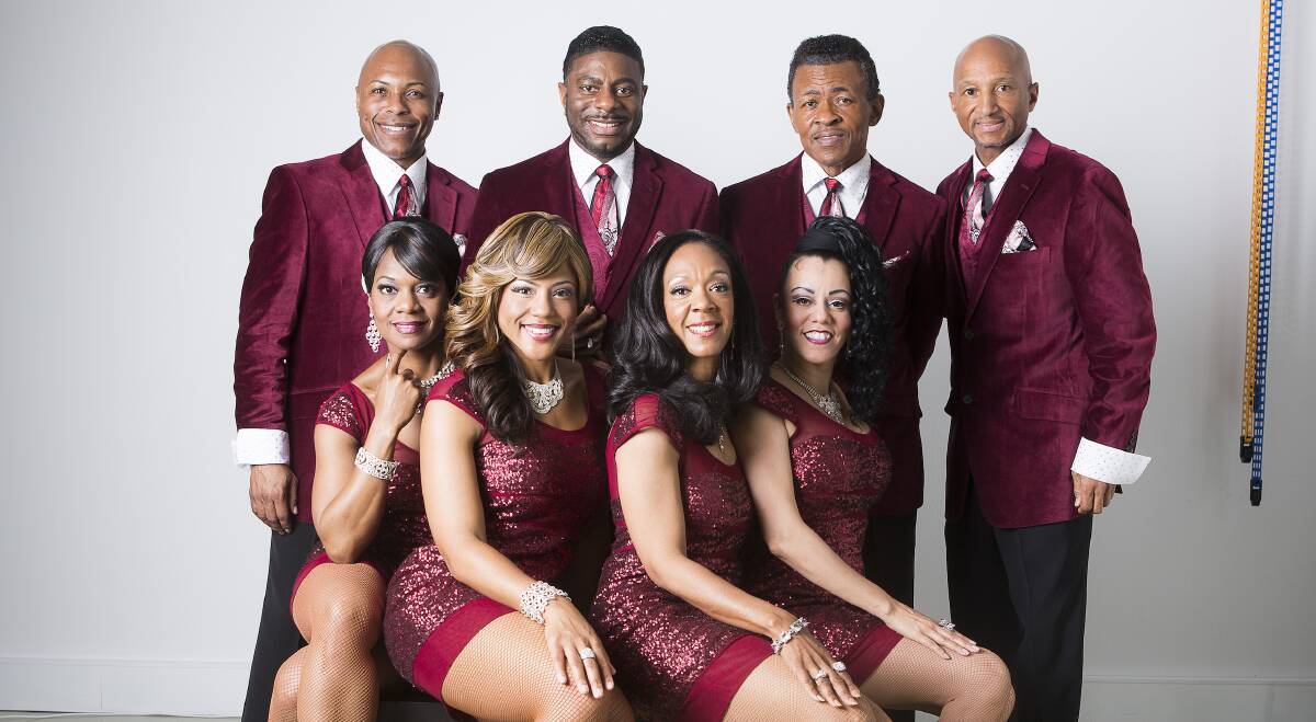 GROUP: Male quartet Spectrum and female quartet Radiance join forces to present the show Songs in the Key of Motown.