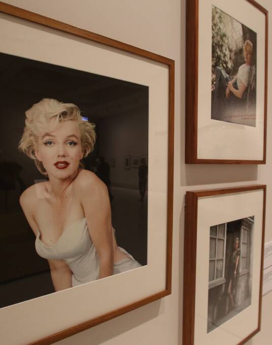 FOCUS: The Bendigo Art Gallery's Marilyn Monroe exhibition and sculpture has been in the city since March. Picture: GLENN DANIELS