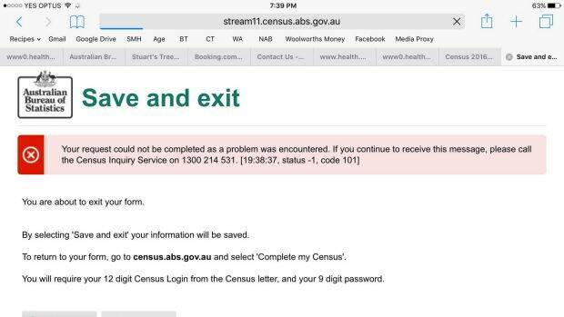 Census website overloads and crashes