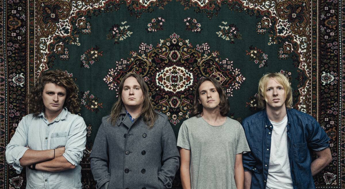 ROCKERS: British India are excited to return to Bendigo for Groovin the Moo on April 30. 