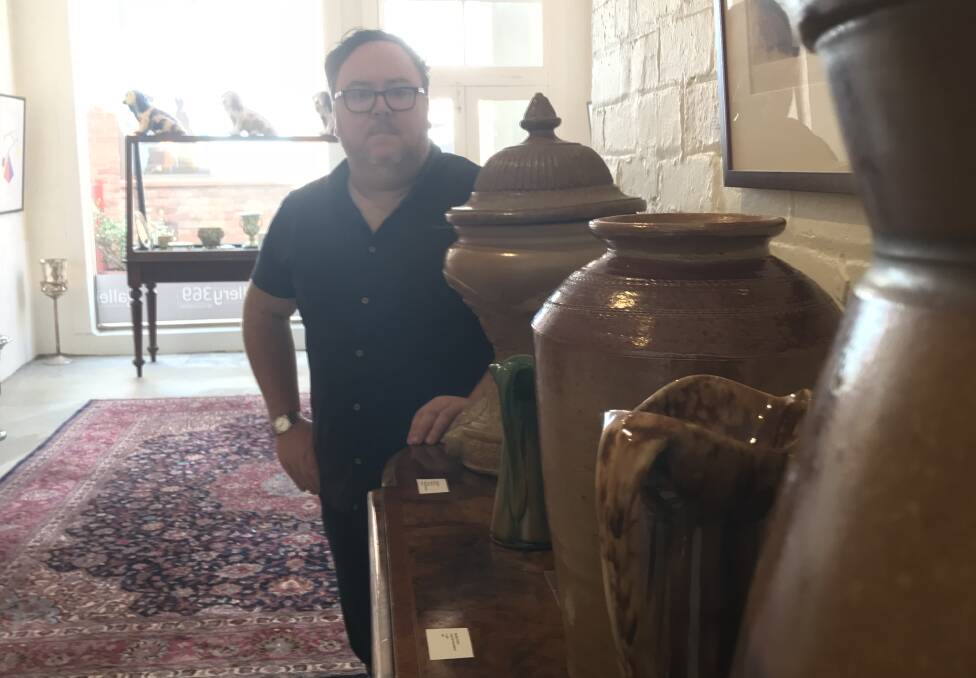 RARE PIECE: James Dunn looks at some pottery pieces that were made in the 1880s.