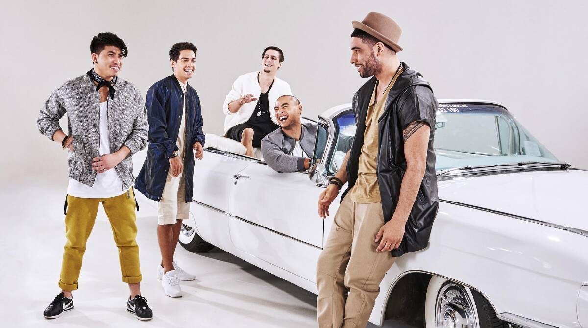 TOURING: Dance troupe Justice Crew will perform at Ulumbarra Theatre on Friday. The show will promote their single Pop Dat Buckle. Picture: SUPPLIED