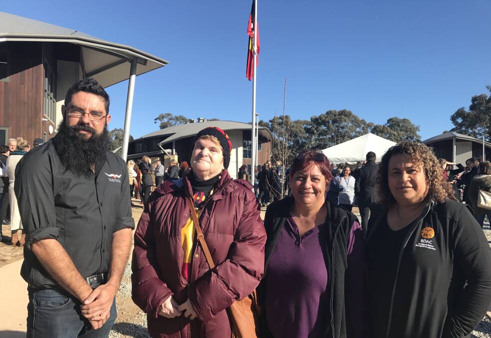 SHARING KNOWLEDGE: Dja Dja Wurrung Clans Aboriginal Corporation chairman Trent Nelson, Aunty Lyn Warren, Dianne Wilson and BDAC CEO Raylene Harradine.