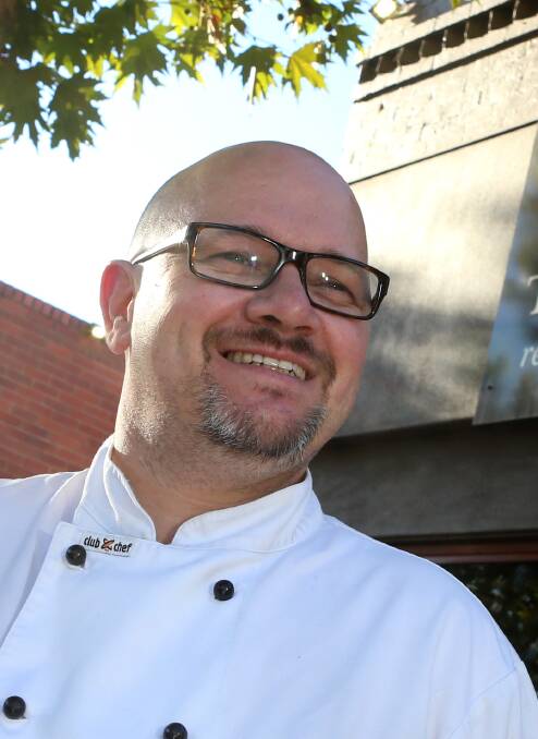 ALL SMILES: Paul Pitcher was named best chef at the Golden Plate Awards.