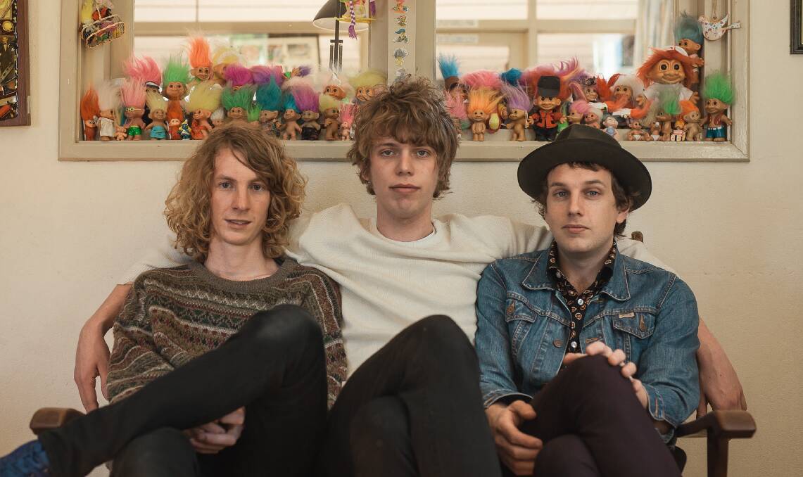READY FOR FUN: Perth band Methyl Ethel are enjoying their first tour with regional festival Groovin the Moo. Picture: SUPPLIED