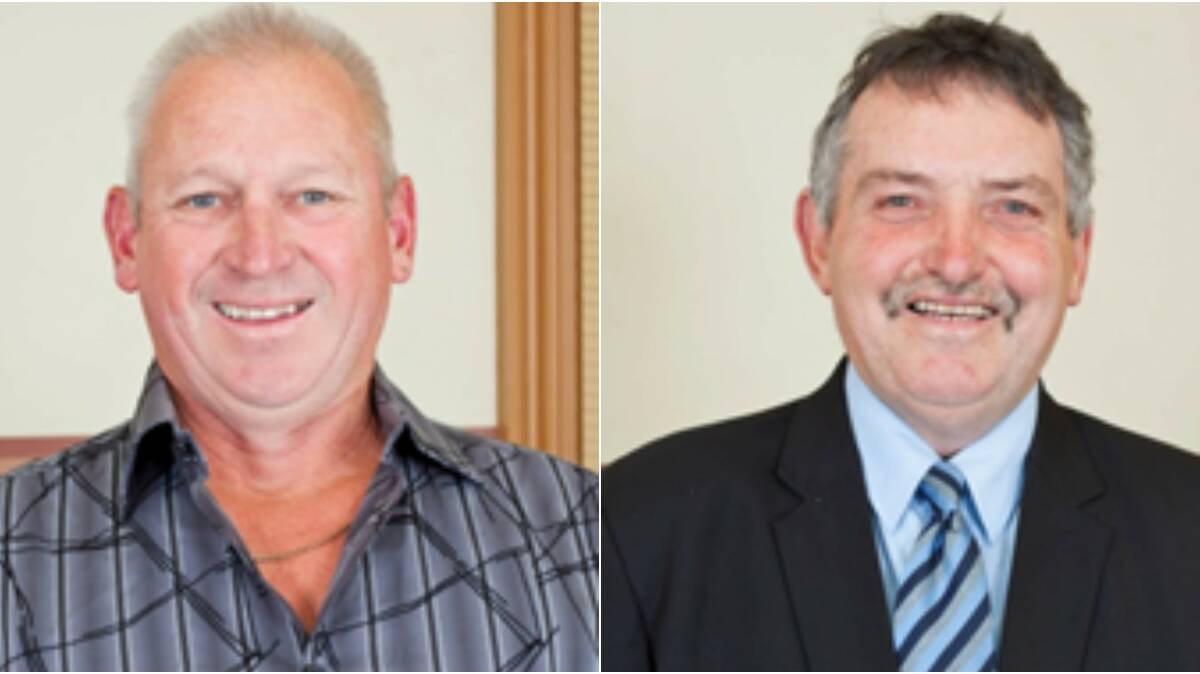 Tony Bell and Christopher Cole. Images: Mount Alexander Shire