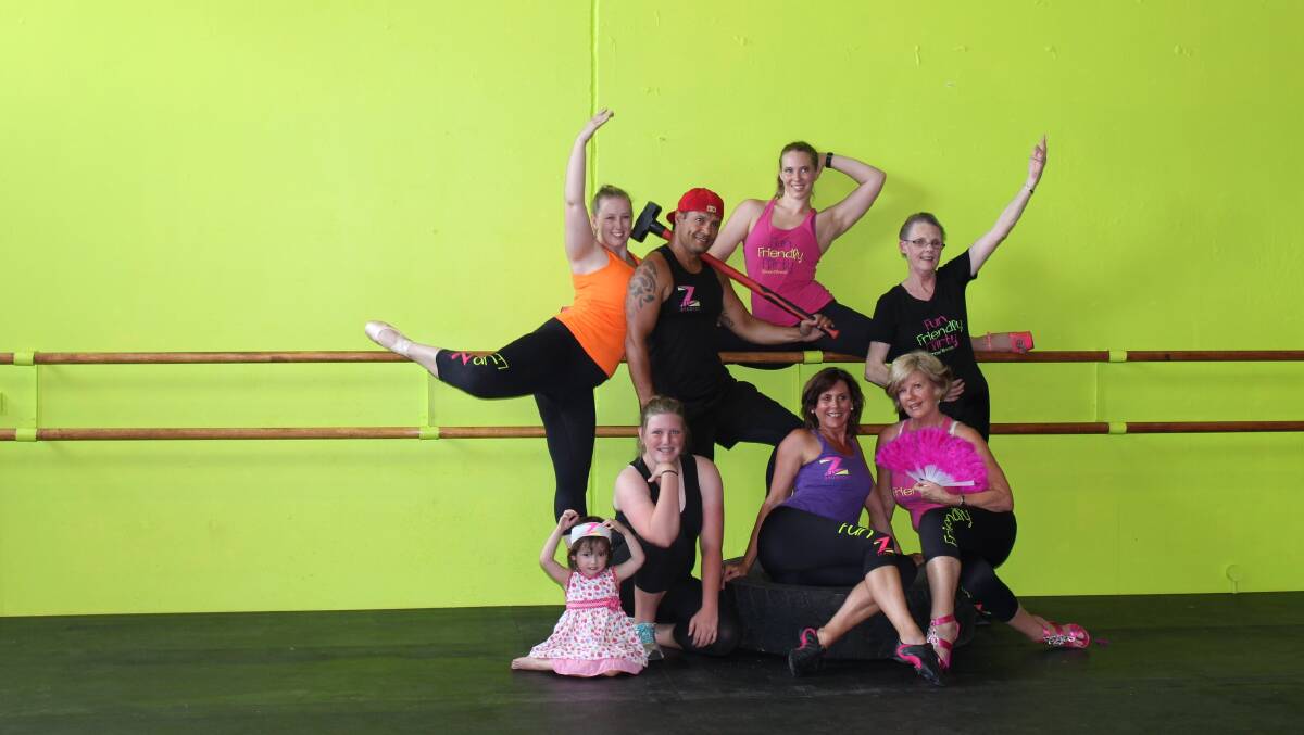 There are plenty of class for young and old at Z Fit Dance Studios. Picture: CONTRIBUTED