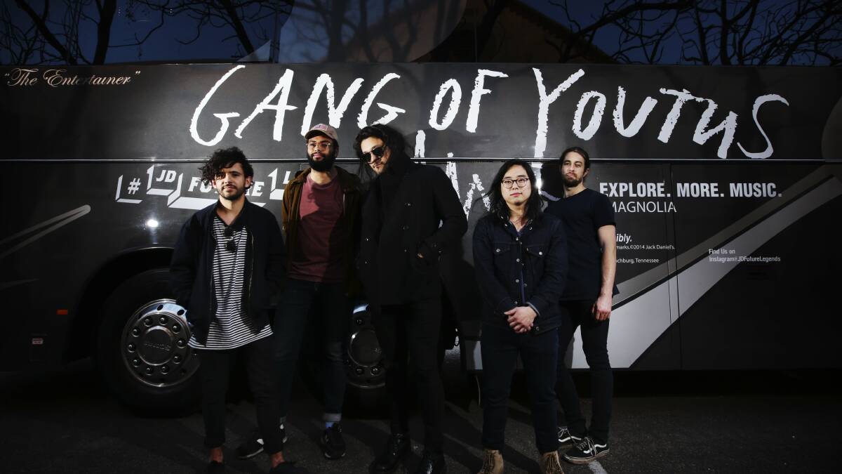 Melbourne band Gang of Youths