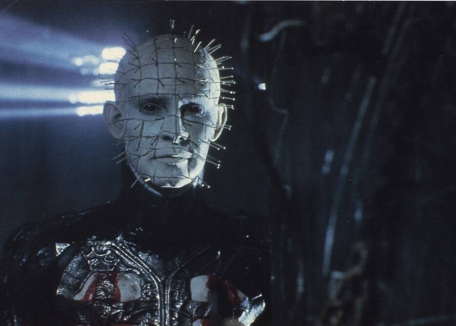 Pinhead may just be the ultimate punk, replacing safety pins with nine inch nails.