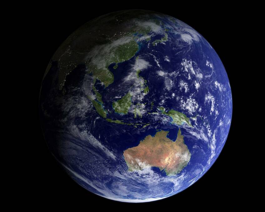 In 2002, NASA produced the Blue Marble, the most detailed true-colour image of the Earth’s surface ever produced. Picture: NASA 