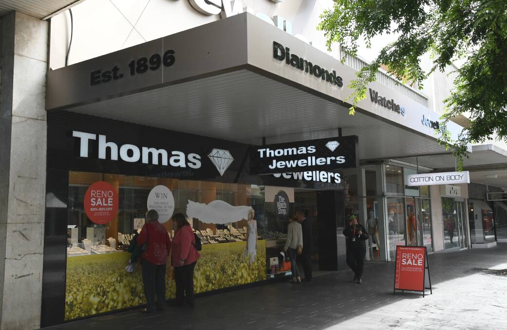 The Thomas Jewellers store in Hargreaves Mall.