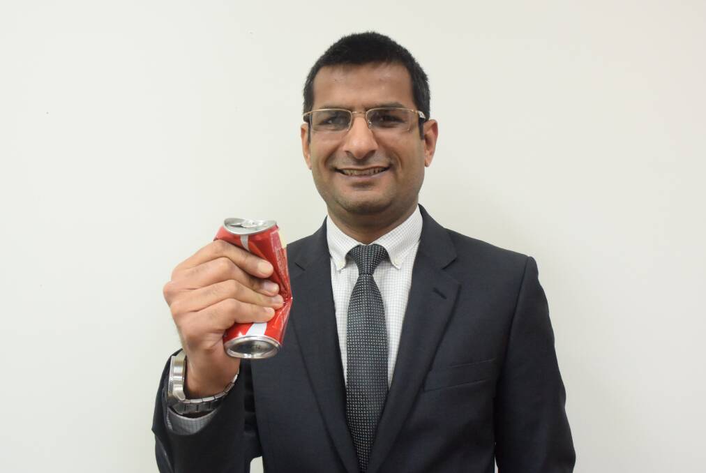 CUT IT OUT: La Trobe University Bendigo senior lecturer Dr Mohd Masood says too many people are eating too much sugar.