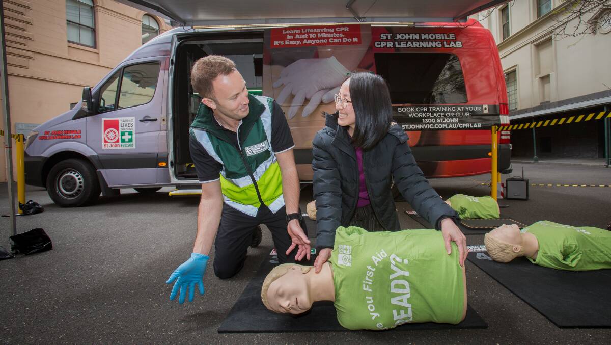 Free CPR lessons will be offered in Bendigo by St John Ambulance Victoria.
