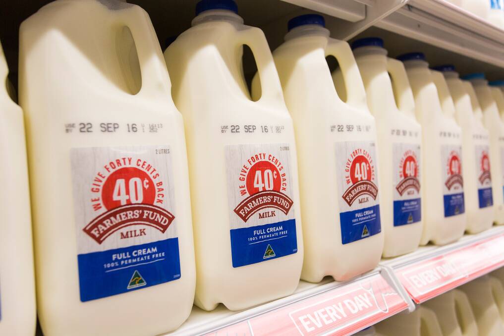 POPULAR: Bendigo is one of the top sales locations in Victoria for Farmers' Fund milk, which is sold through Coles supermarkets and puts money into a fund supporting dairy farmers.